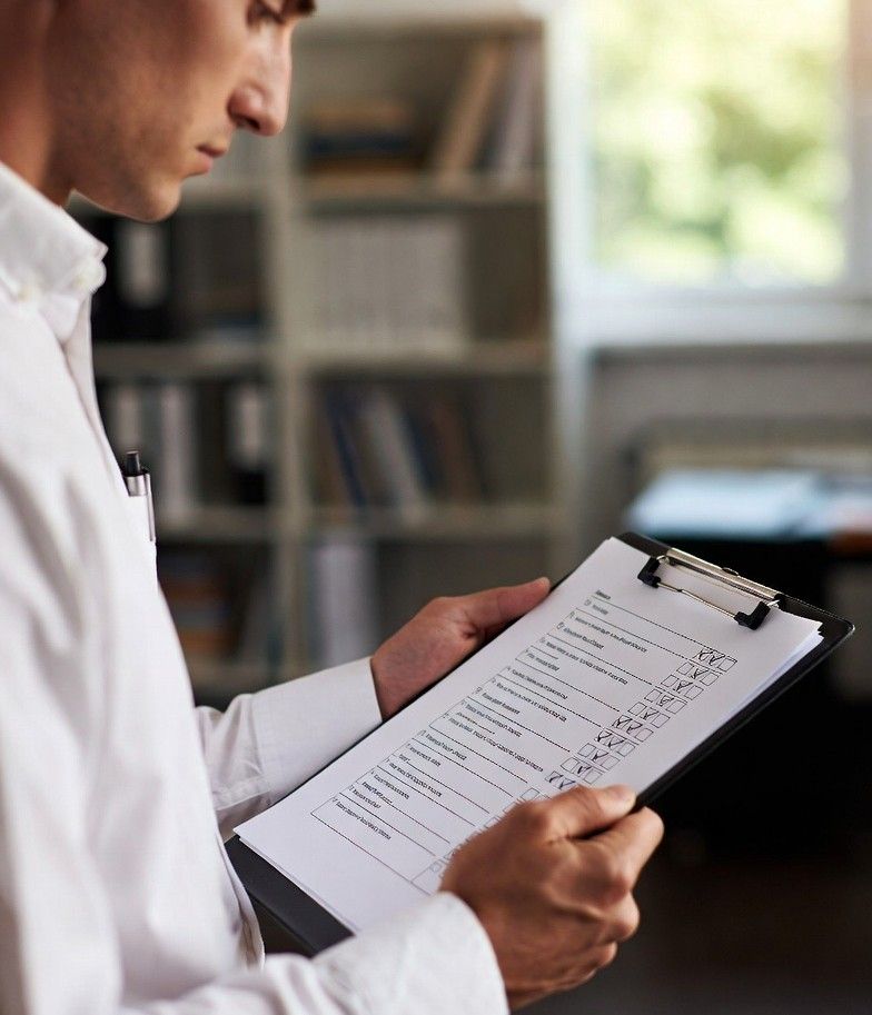 reviewing regulatory compliance checklist